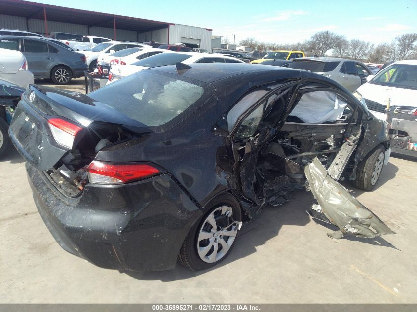 2022 TOYOTA COROLLA LE VIN: 5YFEPMAE2NP369426