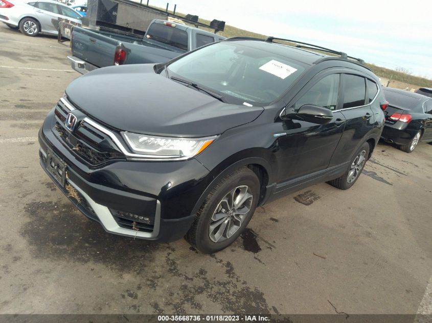 2021 HONDA CR-V HYBRID EX-L VIN: 7FART6H8XME021137