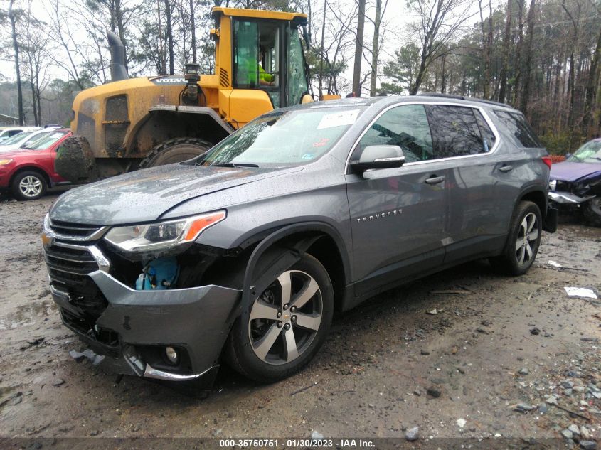 2021 CHEVROLET TRAVERSE LT LEATHER VIN: 1GNERHKW9MJ183532