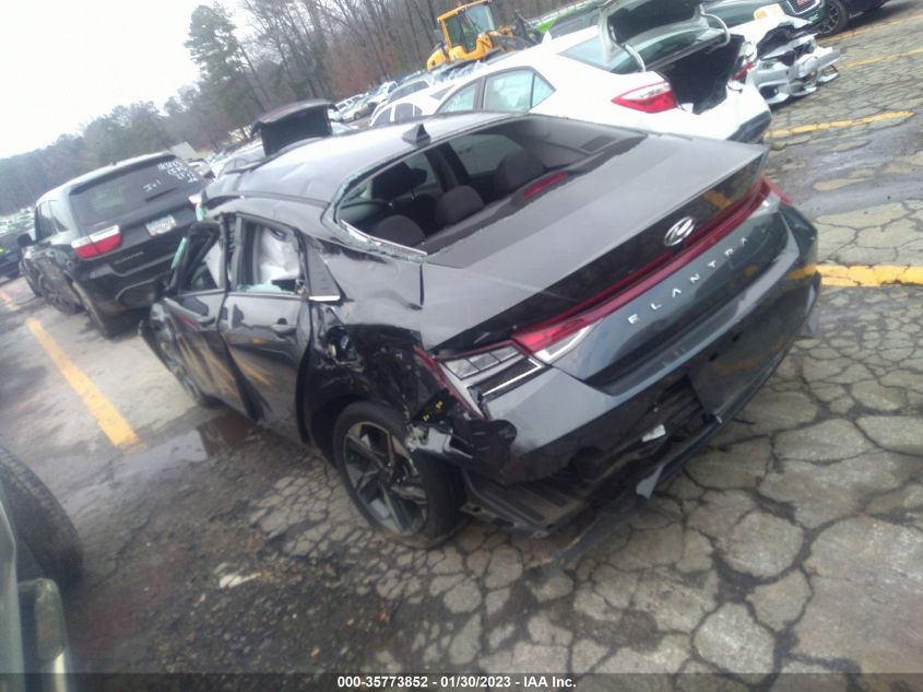 2022 HYUNDAI ELANTRA SEL VIN: 5NPLN4AG6NH064992