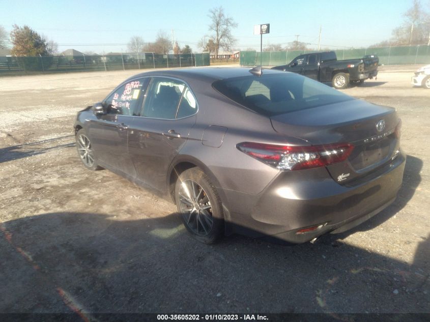 2021 TOYOTA CAMRY HYBRID XLE VIN: 4T1F31AK4MU562095