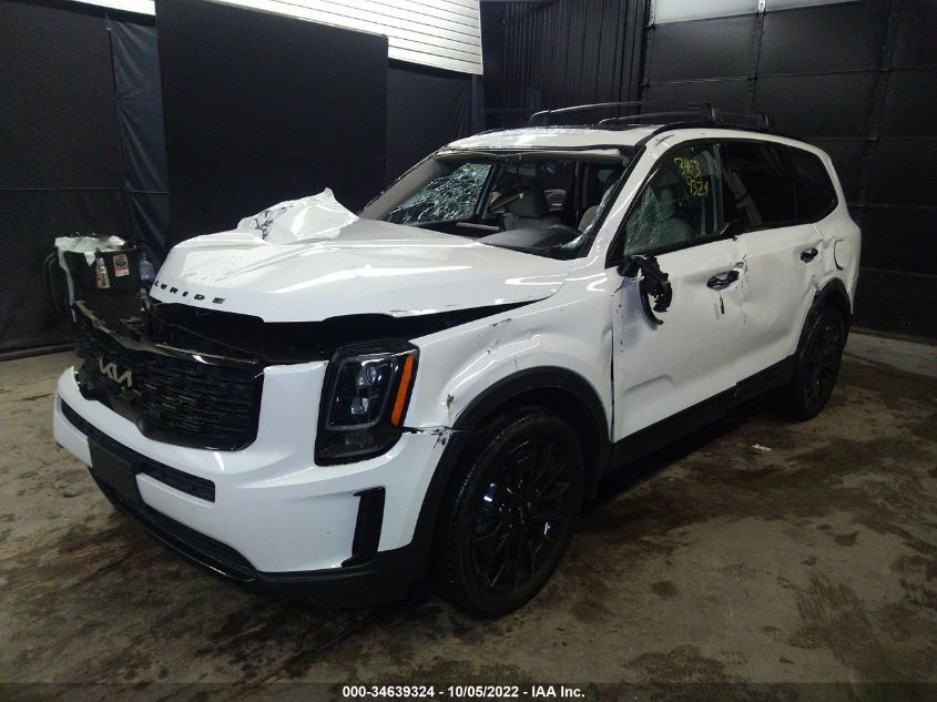 2022 KIA TELLURIDE EX VIN: 5XYP3DHCXNG275940