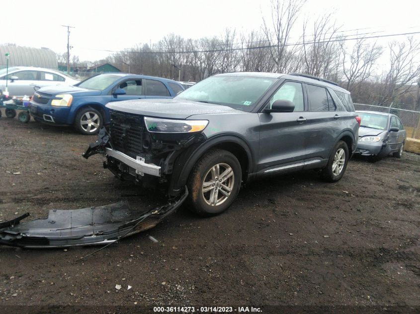 2022 FORD EXPLORER XLT VIN: 1FMSK8DH2NGA45694