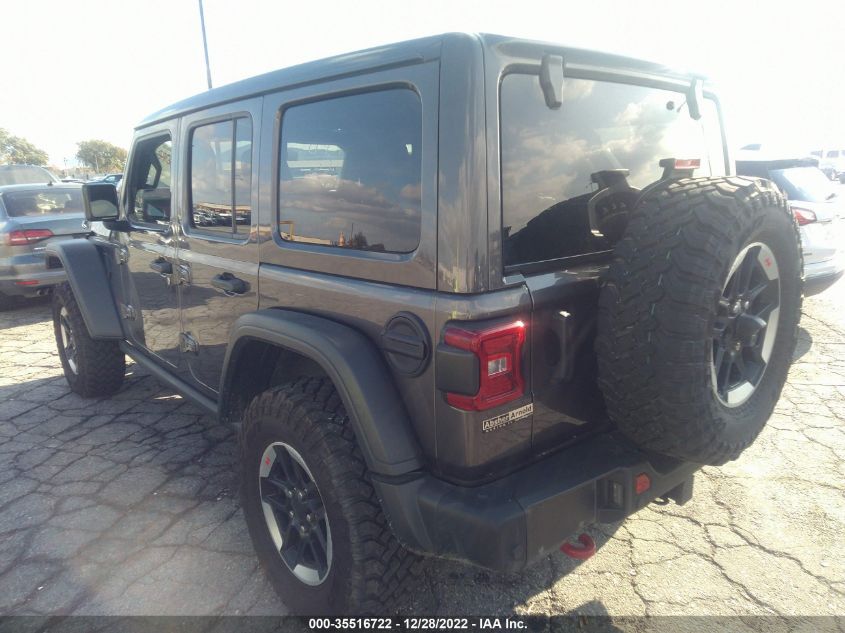 2021 JEEP WRANGLER UNLIMITED RUBICON VIN: 1C4HJXFG5MW604062