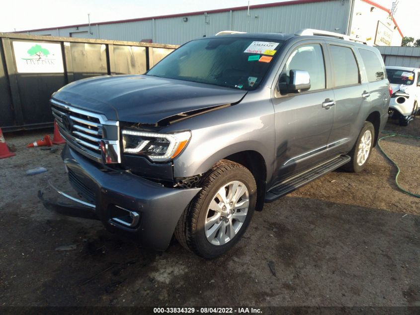 2020 TOYOTA SEQUOIA PLATINUM VIN: 5TDYY5G18LS074159