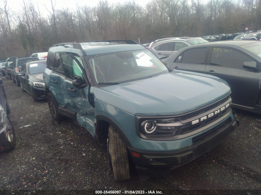 2021 FORD BRONCO SPORT BIG BEND VIN: 3FMCR9B61MRA97946