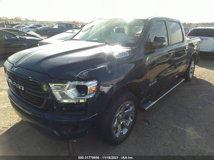 2021 RAM 1500 LONE STAR VIN: 1C6SRFFT2MN505671