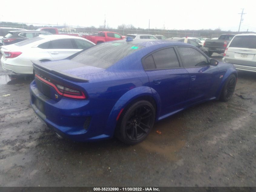 2020 DODGE CHARGER SCAT PACK WIDEBODY VIN: 2C3CDXGJ9LH100336