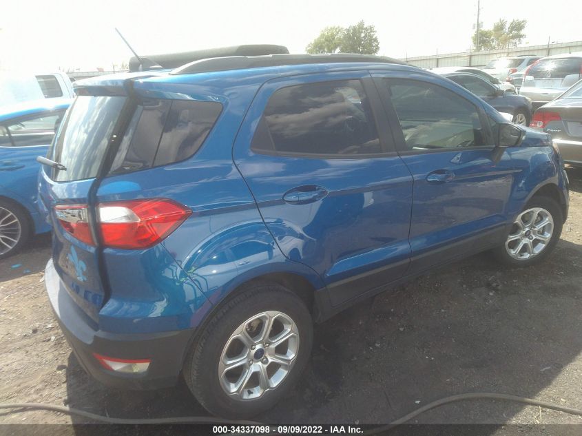 2021 FORD ECOSPORT SE VIN: MAJ3S2GE4MC400285