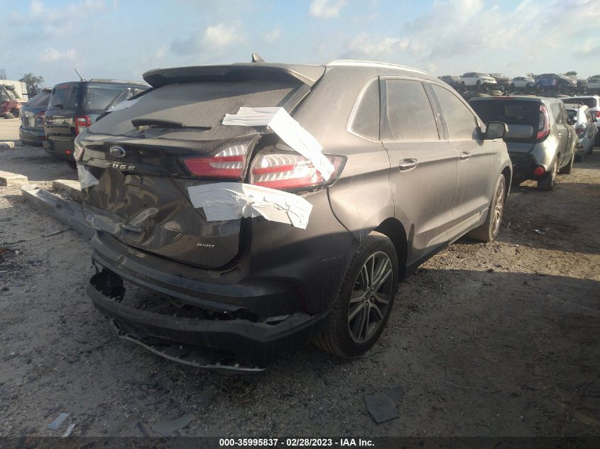 2022 FORD EDGE TITANIUM VIN: 2FMPK4K92NBA18089