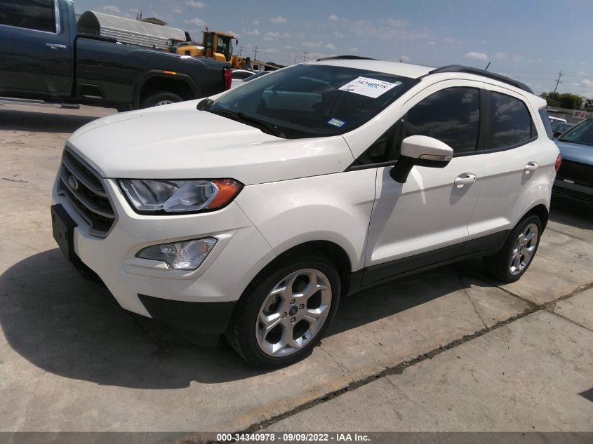 2021 FORD ECOSPORT SE VIN: MAJ3S2GEXMC439995