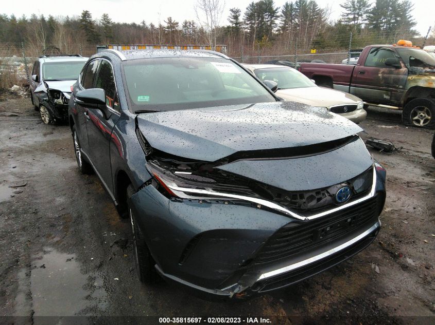 2022 TOYOTA VENZA LE/XLE/LIMITED VIN: JTEAAAAH5NJ108655