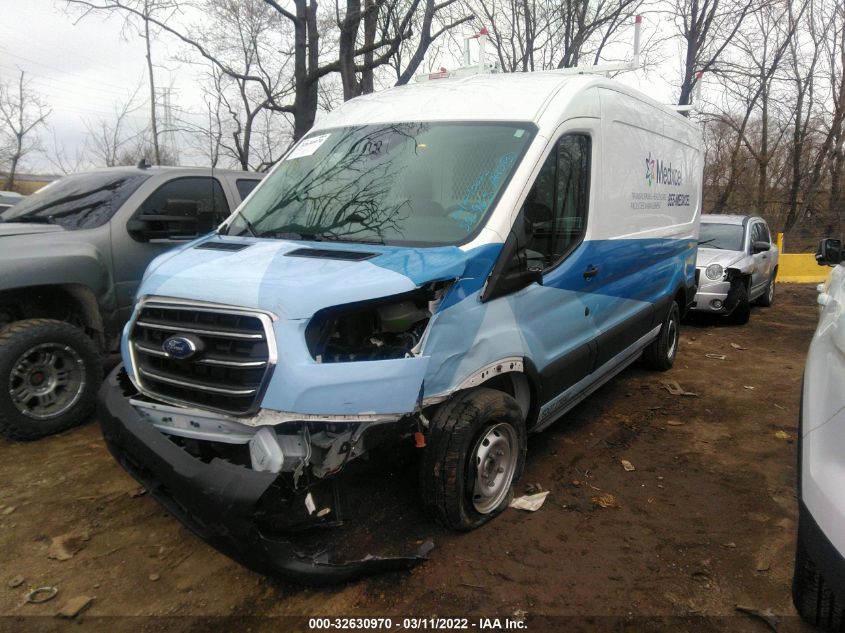 2020 FORD TRANSIT CARGO VAN VIN: 1FTBR1C80LKA30369