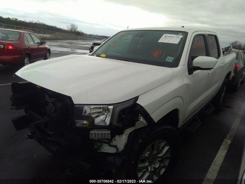 2022 NISSAN FRONTIER SV VIN: 1N6ED1EK0NN610093