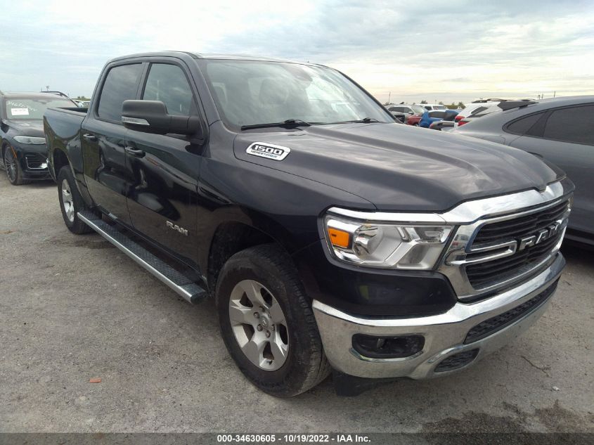 2021 RAM 1500 BIG HORN VIN: 1C6RREFT0MN629527