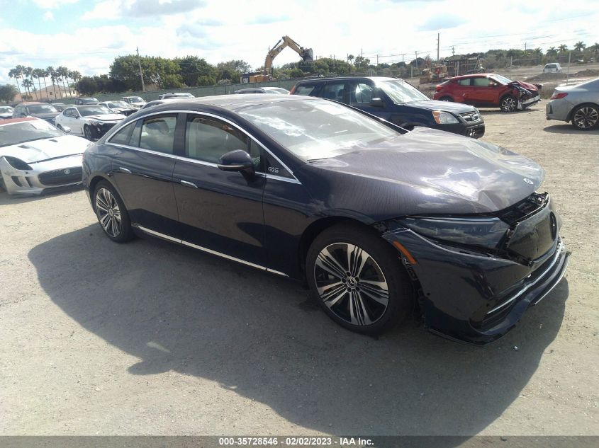 2023 MERCEDES-BENZ EQS EQS 450+ VIN: W1KCG2DB6PA025706