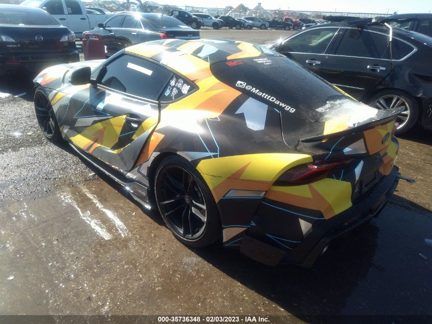 2022 TOYOTA GR SUPRA 3.0/3.0 PREMIUM VIN: WZ1DB0C03NW047603