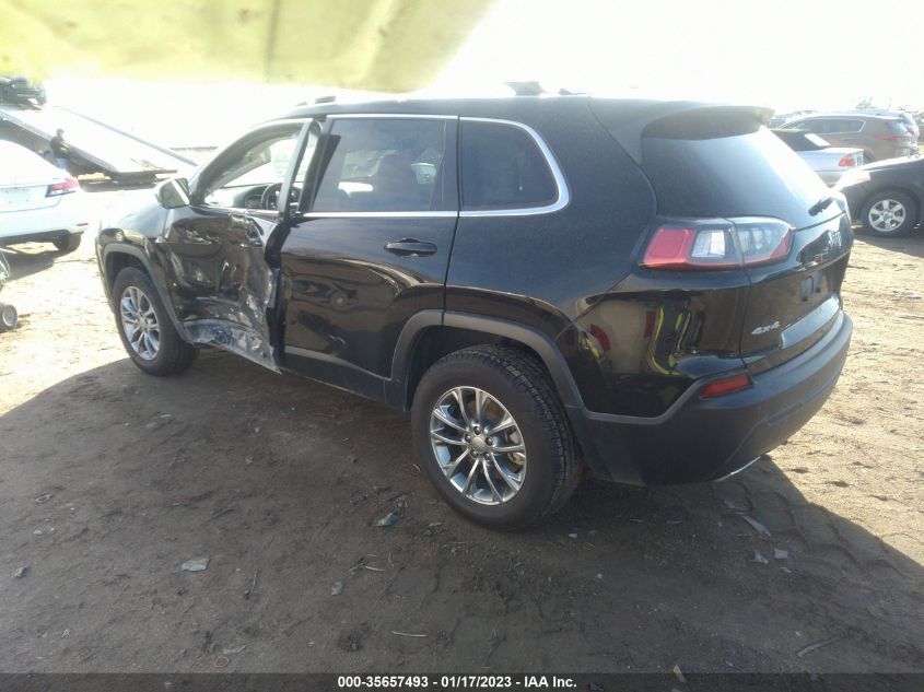 2021 JEEP CHEROKEE LATITUDE LUX VIN: 1C4PJMMX7MD132519