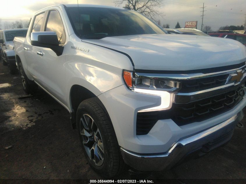 2022 CHEVROLET SILVERADO 1500 LT VIN: 1GCPDKEK4NZ537028