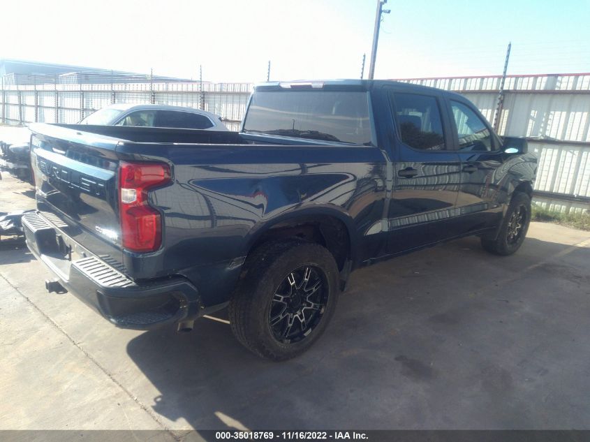 2021 CHEVROLET SILVERADO 1500 CUSTOM VIN: 3GCPWBEK4MG365379