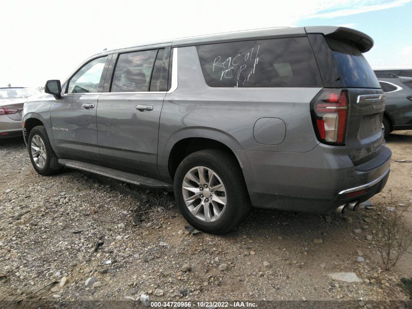 2021 CHEVROLET SUBURBAN PREMIER VIN: 1GNSCFKD7MR316040