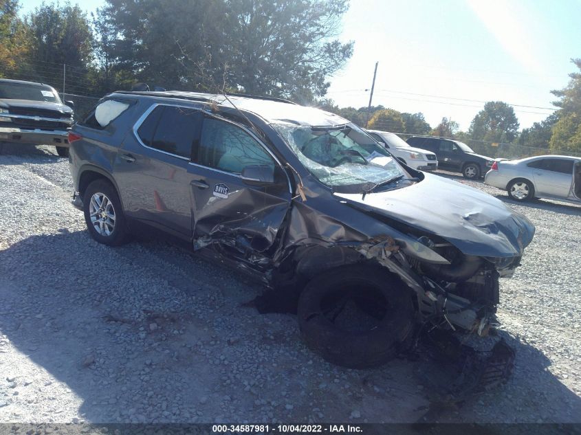 2021 CHEVROLET TRAVERSE LT VIN: 1GNERGKWOMJ236418