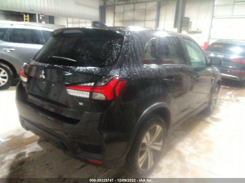 2020 MITSUBISHI OUTLANDER SPORT SE 2.0 VIN: JA4AP4AU9LU015483