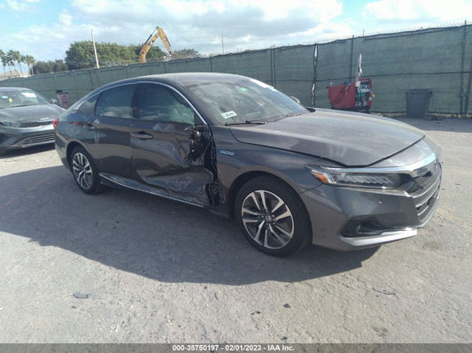 2022 HONDA ACCORD HYBRID EX-L VIN: 1HGCV3F59NA010189
