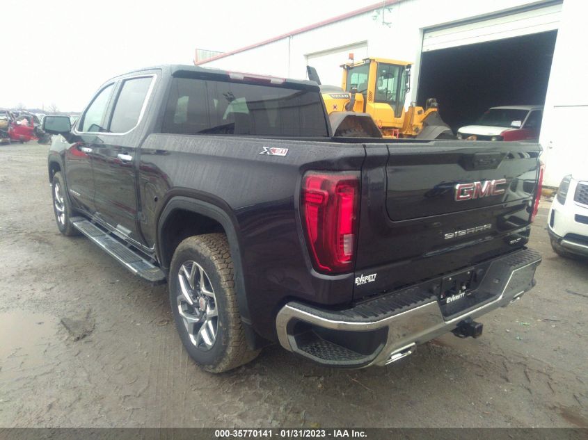 2022 GMC SIERRA 1500 SLT VIN: 3GTUUDEDXNG597640