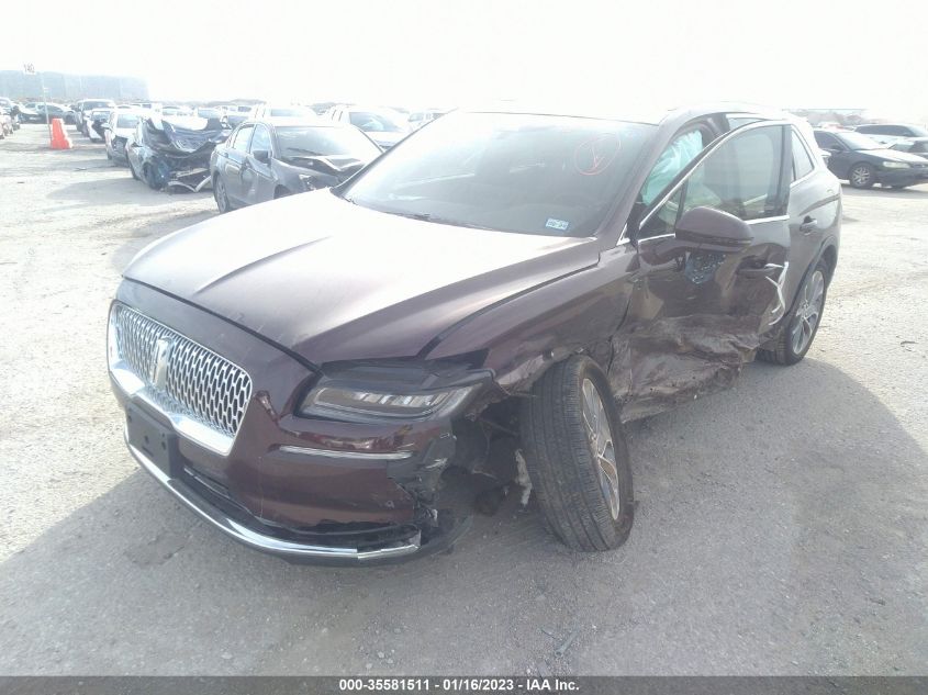 2022 LINCOLN NAUTILUS RESERVE VIN: 2LMPJ8KP5NBL15466