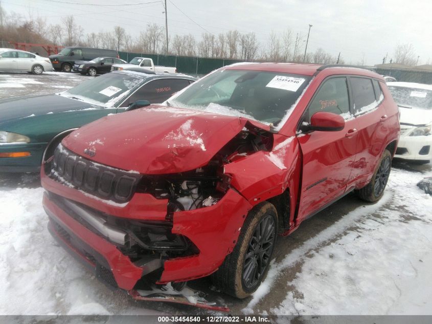 2022 JEEP COMPASS LIMITED/HIGH ALTITUDE VIN: 3C4NJDCB8NT136135
