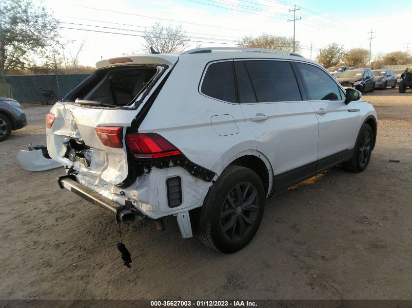 2022 VOLKSWAGEN TIGUAN SE VIN: 3VV3B7AX9NM158130