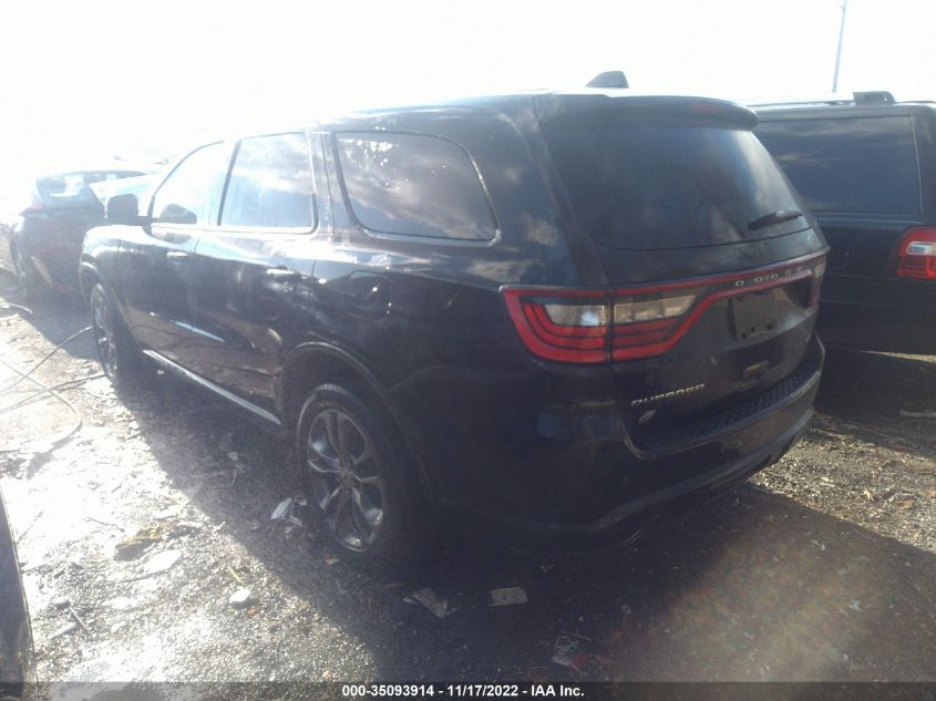 2020 DODGE DURANGO GT VIN: 1C4RDJDG5LC224358