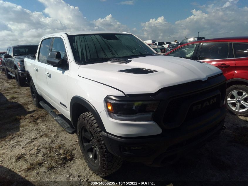 2021 RAM 1500 REBEL VIN: 1C6SRFLT5MN580272