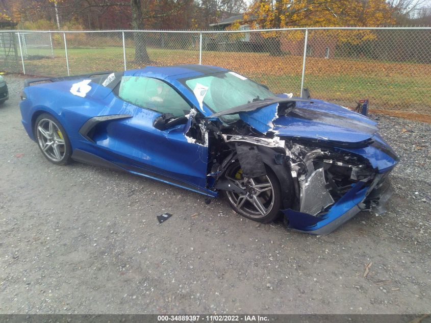2022 CHEVROLET CORVETTE 3LT VIN: 1G1YC3D44N5112974