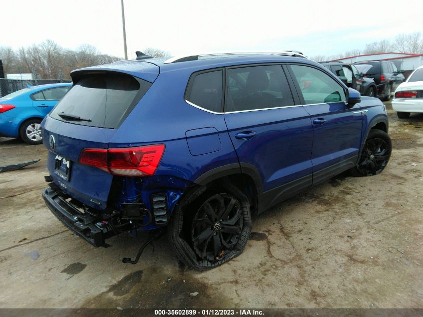 2023 VOLKSWAGEN TAOS SE VIN: 3VVNX7B23PM302514