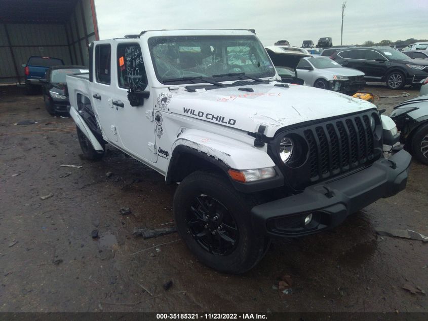 2022 JEEP GLADIATOR ALTITUDE VIN: 1C6HJTAG2NL179586