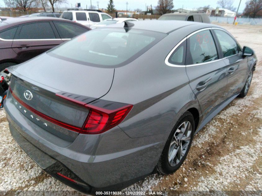 2022 HYUNDAI SONATA SEL VIN: KMHL64JAXNA244472