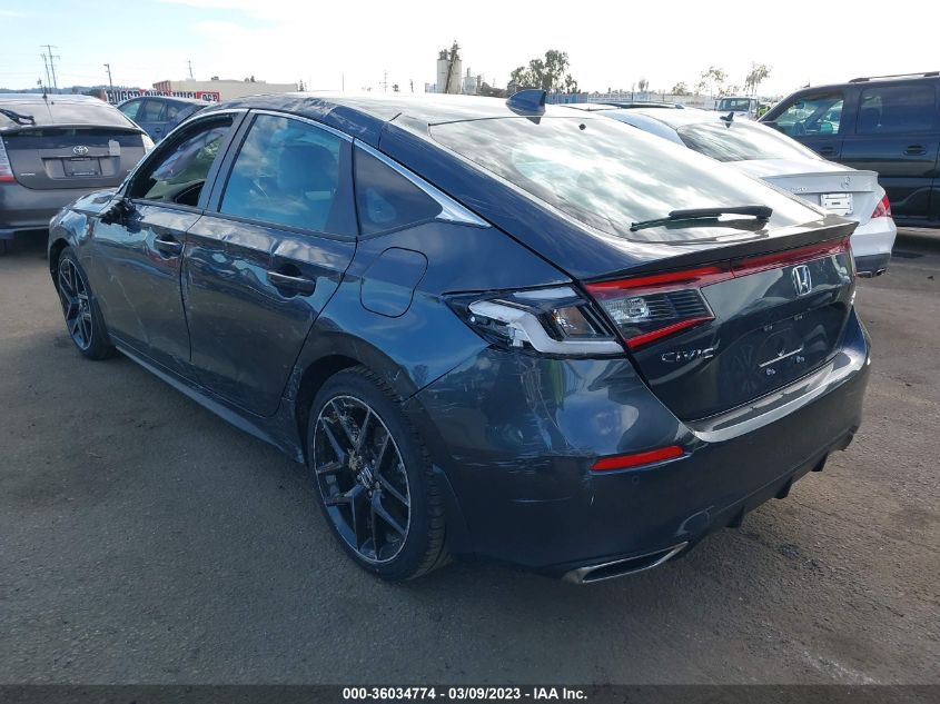 2023 HONDA CIVIC HATCHBACK SPORT TOURING VIN: 19XFL1H88PE002467