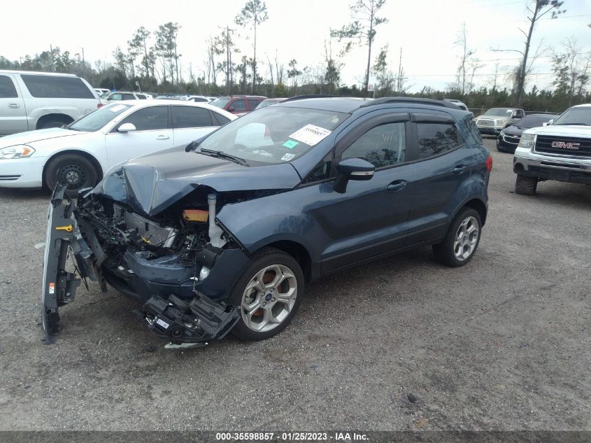 2022 FORD ECOSPORT SE VIN: MAJ6S3GL4NC462952