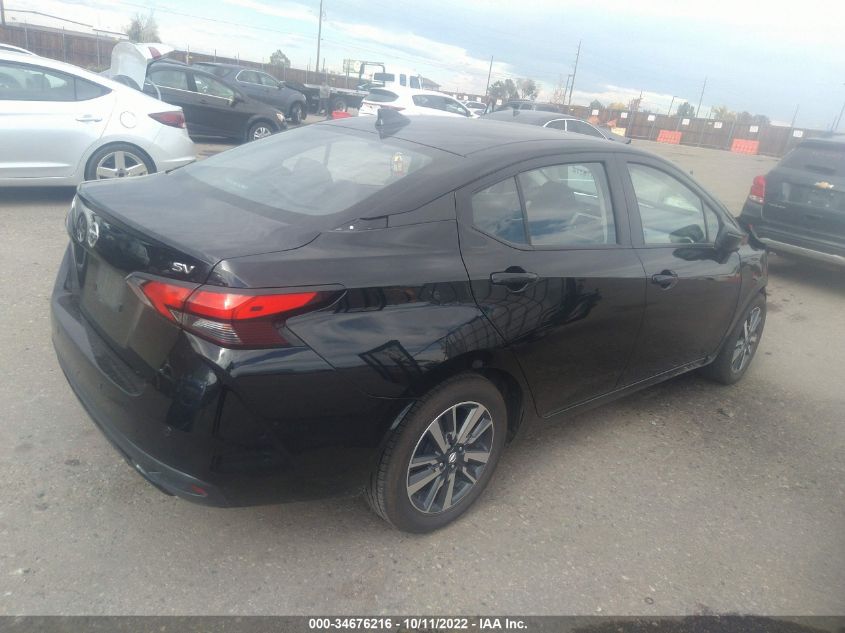 2021 NISSAN VERSA SV VIN: 3N1CN8EV2ML827527