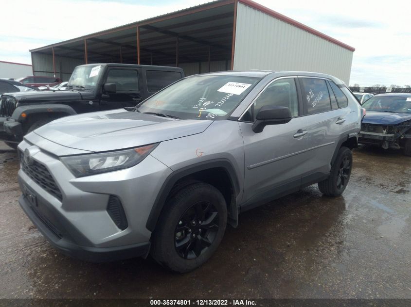 2022 TOYOTA RAV4 LE VIN: 2T3H1RFV6NC208296