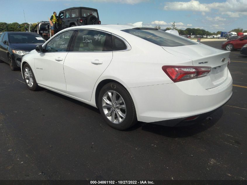 2021 CHEVROLET MALIBU LT VIN: 1G1ZD5ST4MF031201