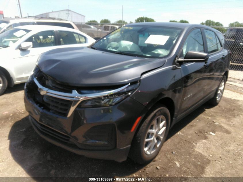 2022 CHEVROLET EQUINOX LS VIN: 3GNAXHEV0NS170661