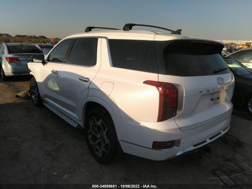 2021 HYUNDAI PALISADE CALLIGRAPHY VIN: KM8R7DHE7MU212690