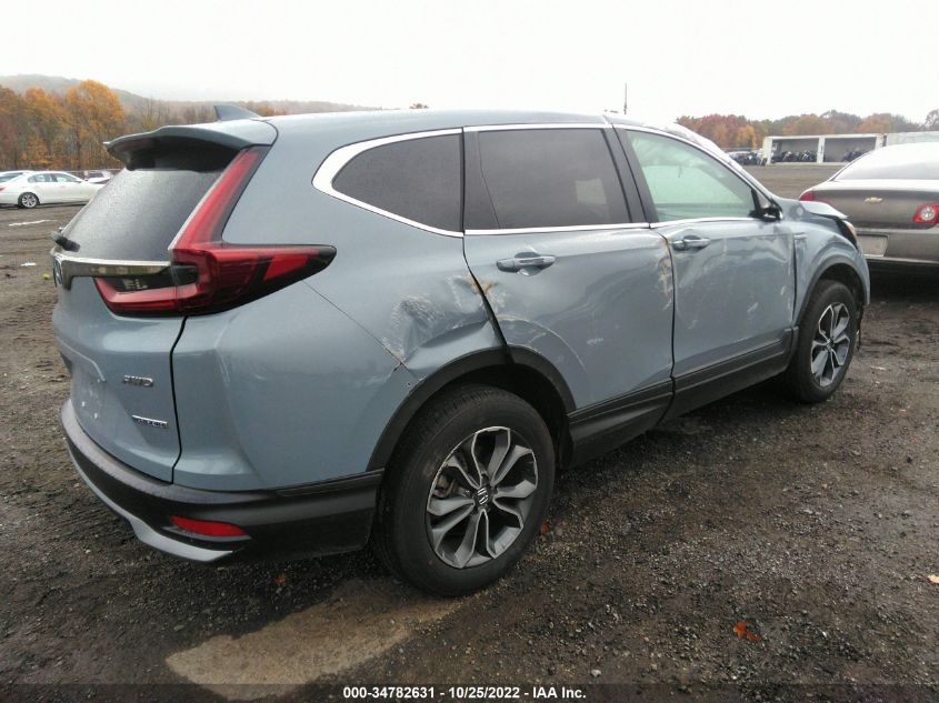 2022 HONDA CR-V HYBRID EX VIN: 5J6RT6H57NL005696