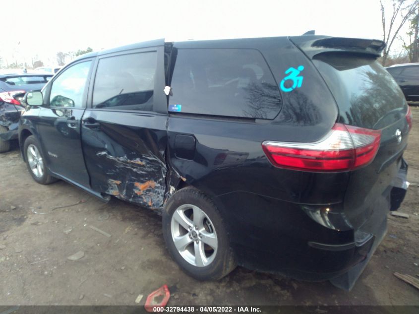 2020 TOYOTA SIENNA L VIN: 5TDZZ3DC1LS086360