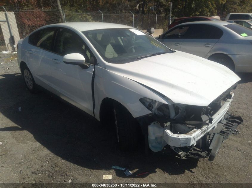 2020 FORD FUSION S VIN: 3FA6P0G78LR144110