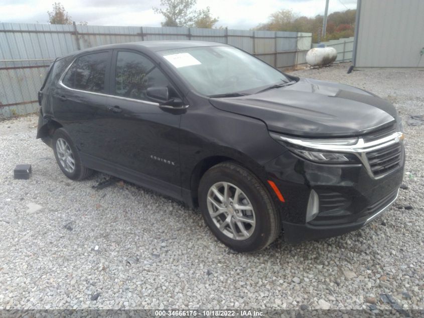2022 CHEVROLET EQUINOX LT VIN: 3GNAXKEV8NL177297