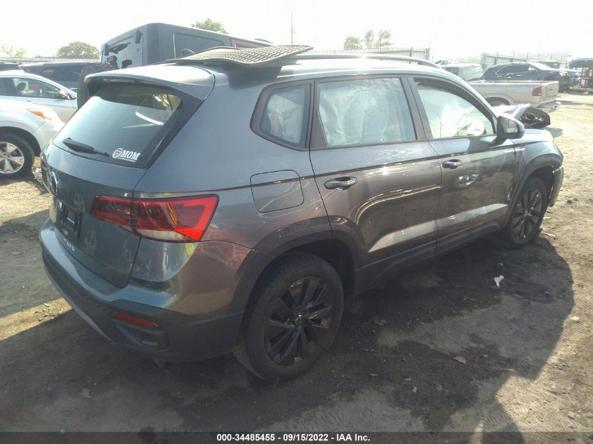 2022 VOLKSWAGEN TAOS S VIN: 3VVDX7B20NM077090